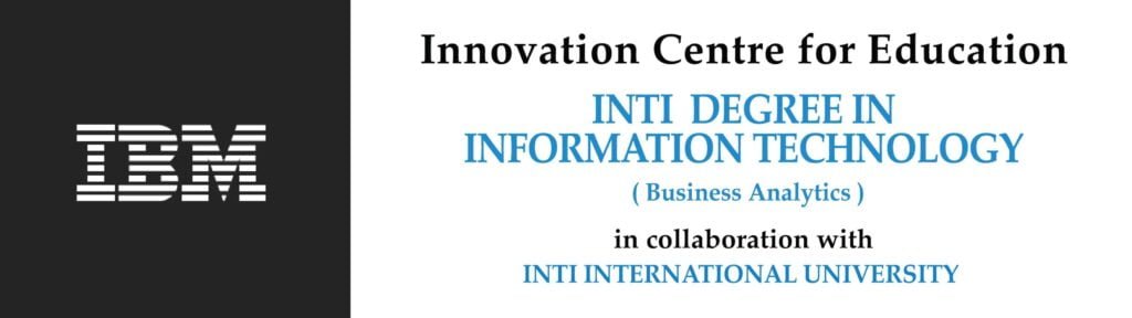 Logo of IBM, collaboration with INTI